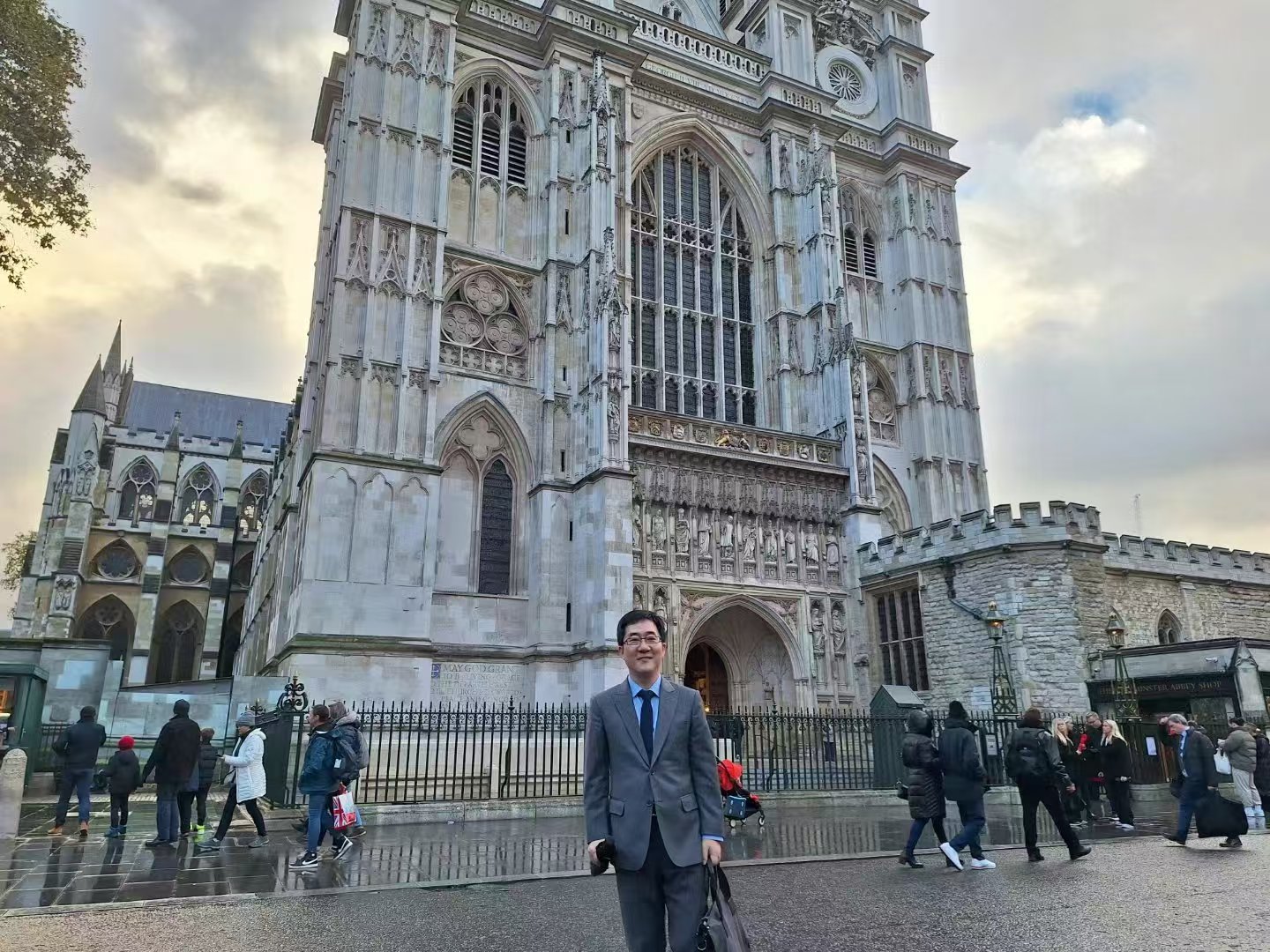 Matthew Chou at Westminster Abbey, London